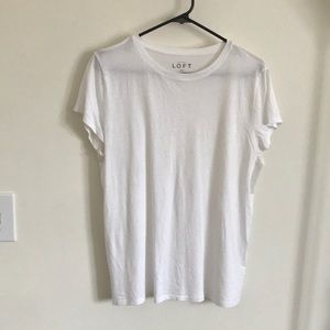Basic white T-shirt